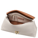 Coccinelle Nikla - Schultertasche 30 cm (pearl/cognac) - Ansicht 6