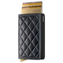 Secrid Slimwallet Emboss Diamond - Kreditkartenetui 6cc 10.2 cm RFID (black+) - Ansicht 2