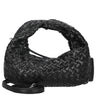 Les Visionnaires Greta Micro Weave Glossy - Henkeltasche (black)