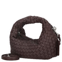 Les Visionnaires Greta Micro Weave Silky - Henkeltasche 20 cm (aubergine) - Ansicht 2