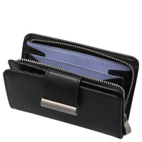 Mandarina Duck Hera 3.0 Börse mit Druckknopf 14 cm (black) - Ansicht 2