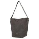 abro Cosmo Suede - Beuteltasche 39 cm (grey) - Ansicht 2