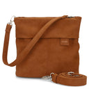 zwei Mademoiselle M8 - Schultertasche 25 cm (nubuk-cognac)