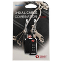 D&N Bags & More - TSA Zahlenschloss 4.2 cm (schwarz)