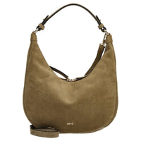 abro Nana Suede - Schultertasche Mini 27.5 cm (mud)