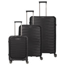 Travelite Mooby - 4-Rollen-Trolley Set 3tlg. (schwarz) - Ansicht 2