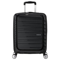 American Tourister Flashline - 4-Rollen-Kabinentrolley mit Vortasche 15.6" 55 cm (schwarz)