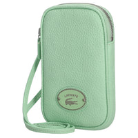Lacoste Origin Croc - Handytasche mit Kontrast-Krokodil 17 cm (asch) - Ansicht 2