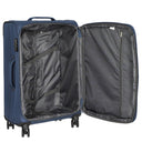 D&N Travel Line 6804 - 4-Rollen-Trolley M 66 cm (blau) - Ansicht 6