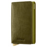 Secrid Premium Basco Slimwallet - Geldbörse RFID 6.5 cm (olive+)