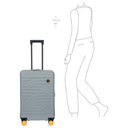 Brics BY Ulisse - 4-Rollen-Trolley 65 cm erw. (grau) - Ansicht 8