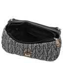 Seidenfelt Floro - Umhängetasche 24 cm (black&white) - Ansicht 6