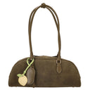 Seidenfelt Nibe - Schultertasche 39 cm (olive)