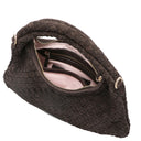 Les Visionnaires Sadie Weave Cozy - Umhängetasche 39 cm (dark brown) - Ansicht 7