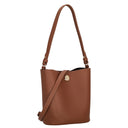 Coccinelle Nikla - Schultertasche 20 cm (cognac/noir) - Ansicht 5