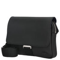 Lacoste Men's Classic Messenger - Umhängetasche 25 cm (black) - Ansicht 2