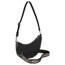Calvin Klein Webbing Strap SM Crescent - Schultertasche 30 cm (black)