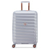 Delsey Paris Shadow 5.0 - 4-Rollen-Trolley M 66 cm erw. (platin)