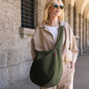 reisenthel Moonbag - Schultertasche 48 cm (cord dark matcha) - Ansicht 7