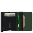 Secrid Matte Slimwallet - Geldbörse RFID 6.8 cm (green-black) - Ansicht 6