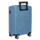 Brics BY Ulisse - 4-Rollen-Kabinentrolley mit Vortasche 55 cm erw. USB (grey blue) - Ansicht 4