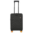 Brics BY Ulisse - 4-Rollen-Kabinentrolley mit Vortasche 55 cm erw. USB (olive)