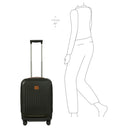 Brics Taormina - 4-Rollen-Kabinentrolley mit Vortasche 55 cm erw. USB (olive) - Ansicht 10