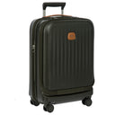 Brics Taormina - 4-Rollen-Kabinentrolley mit Vortasche 55 cm erw. USB (olive) - Ansicht 5