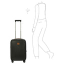 Brics Taormina - 4-Rollen-Kabinentrolley S 55 cm erw. USB (olive) - Ansicht 9