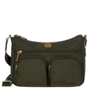Brics X-Bag Shopper M - Schultertasche 34 cm (olive)