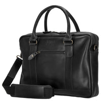 Buckle & Seam Everett - Aktentasche 16" 38 cm (black) - Ansicht 2