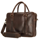 Buckle & Seam Everett - Aktentasche 16" 38 cm (brown) - Ansicht 2