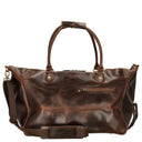 Buckle & Seam Linwood Weekender - Reisetasche 50 cm Leder (brown/dots)