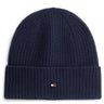 Tommy Hilfiger Flag Cashmere - Beanie (space blue)