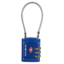 Samsonite Cablelock 3 Dial TSA - Schloss (midnight blue)