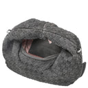 Les Visionnaires Greta Micro Weave Cozy - Umhängetasche 20 cm (asphalte) - Ansicht 6
