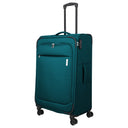 Travelite Priego - 4-Rollen-Trolley Set 3tlg. (petrol) - Ansicht 3
