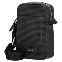 Calvin Klein Embossed Woven - Umhängetasche 17 cm (black) - Ansicht 2