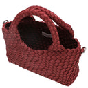 Les Visionnaires Elia Petite Neoweave - Henkeltasche 30 cm (bordeaux) - Ansicht 7