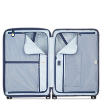 Delsey Paris Cadence - 4-Rollen-Trolley 76 cm erw. (elfenbein/blau) - Ansicht 5