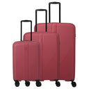 Travelite Air Stripe - 4-Rollen-Trolley Set 3tlg. erw. L/M/S (Slim) (red) - Ansicht 2