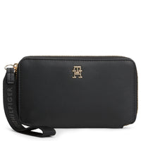 Tommy Hilfiger Logotape Compact Zip - Geldbörse 4cc 15 cm (black)