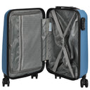 CHECK.IN Aurora - 4-Rollen-Kabinentrolley 54 cm (azurblau) - Ansicht 6