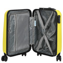 CHECK.IN Aurora - 4-Rollen-Kabinentrolley 54 cm (zitronengelb) - Ansicht 6