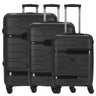 CHECK.IN Memphis Trolley-Set 3tlg. (schwarz)