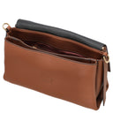 Coccinelle Boheme Grana Double - Umhängetasche 26 cm (cognac/noir) - Ansicht 6