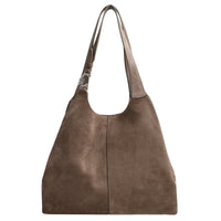 Coccinelle C-Easy Suede - Shopper L 35 cm (warm taupe)