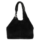 Coccinelle C - Easy Syn. Fur - Shopper 35 cm (noir/noir) - Markenkoffer