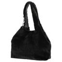 Coccinelle C - Easy Syn. Fur - Shopper 35 cm (noir/noir) - Markenkoffer