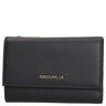 Coccinelle Metallic Soft - Geldbörse 12cc 14 cm (black)